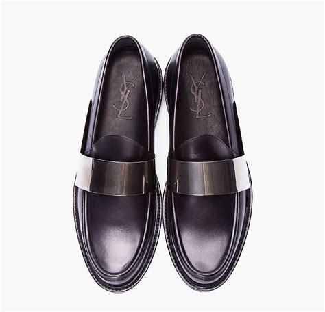 ysl loafers men's